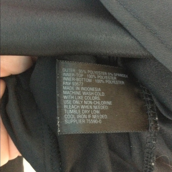 Women’s Worthington 1X XL 16 - 18 Top Blouse Shirt Pattered Layered Spandex - Picture 8 of 8